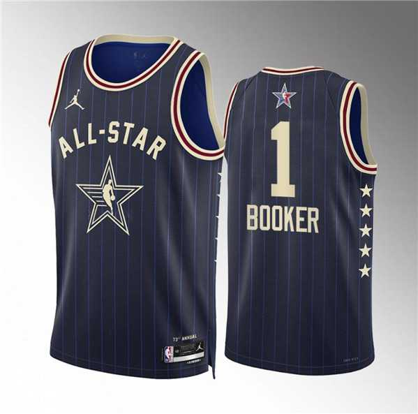 Men's 2024 All-Star #1 Devin Booker Navy Stitched Basketball Jersey,We sell and wholesale Men's 2024 All-Star #1 Devin Booker Navy Stitched Basketball Jersey on line form chian!